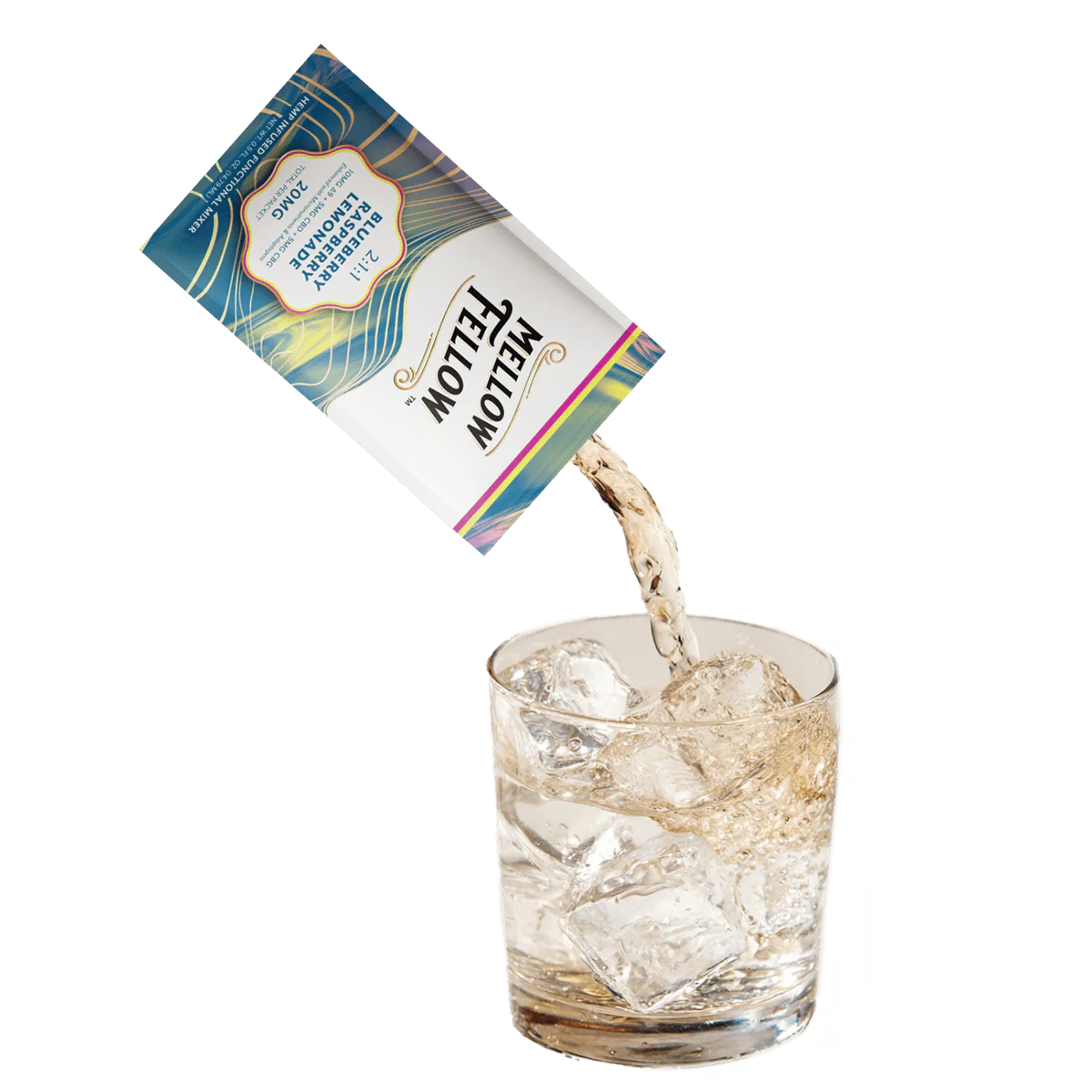 Delta 9 + CBD & CBG Mixers 10pc - Blueberry Raspberry Lemonade