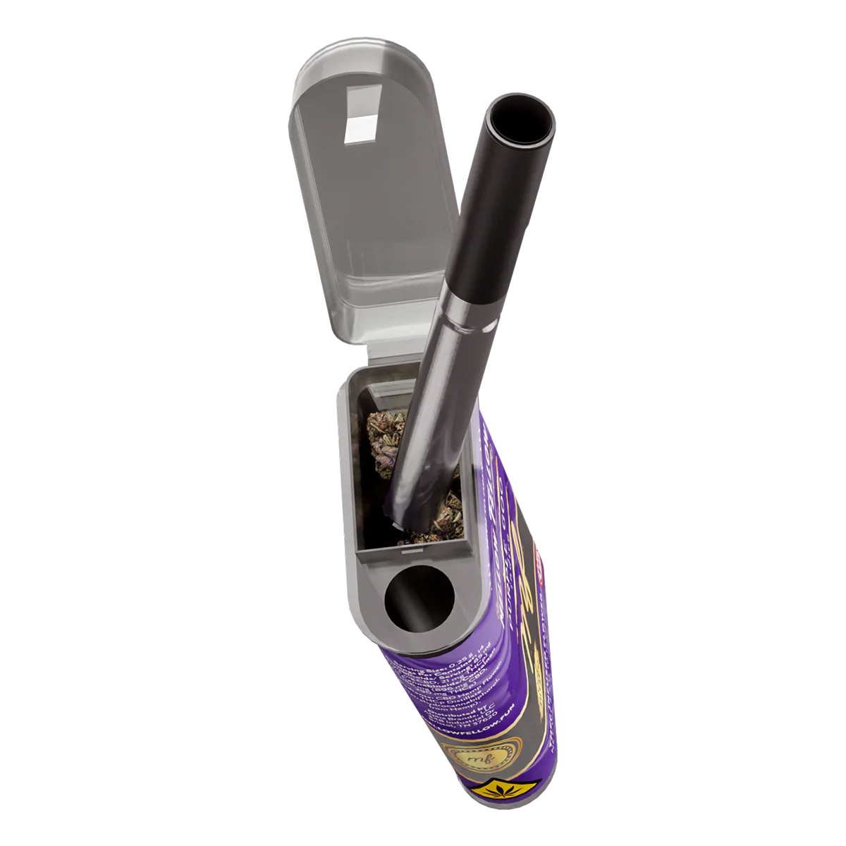 THCp 3.5g Infused Flower + One Hitter - Purple Goo (Indica)