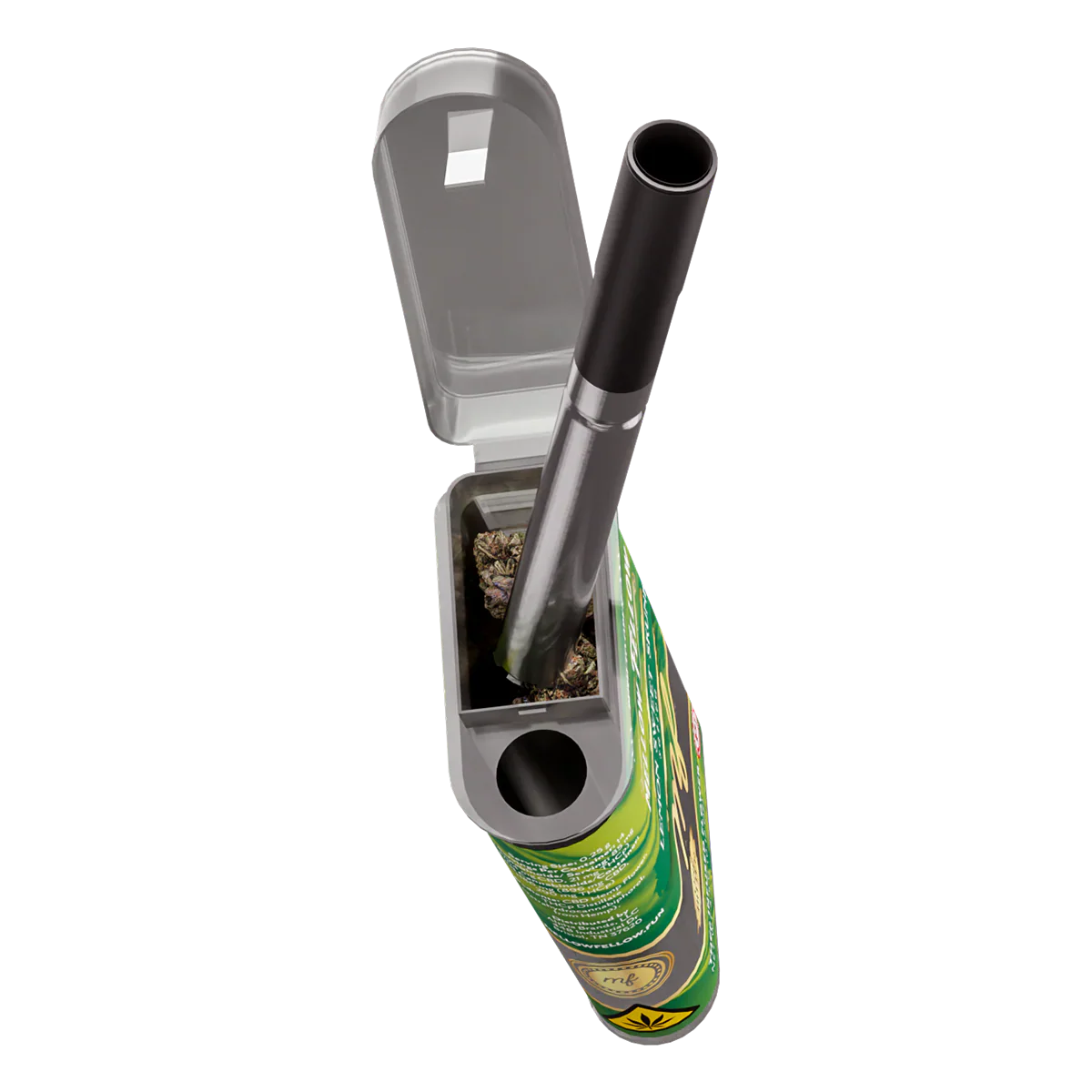 THCp 3.5g Infused Flower + One Hitter - Lemon Sweet Skunk (Sativa)