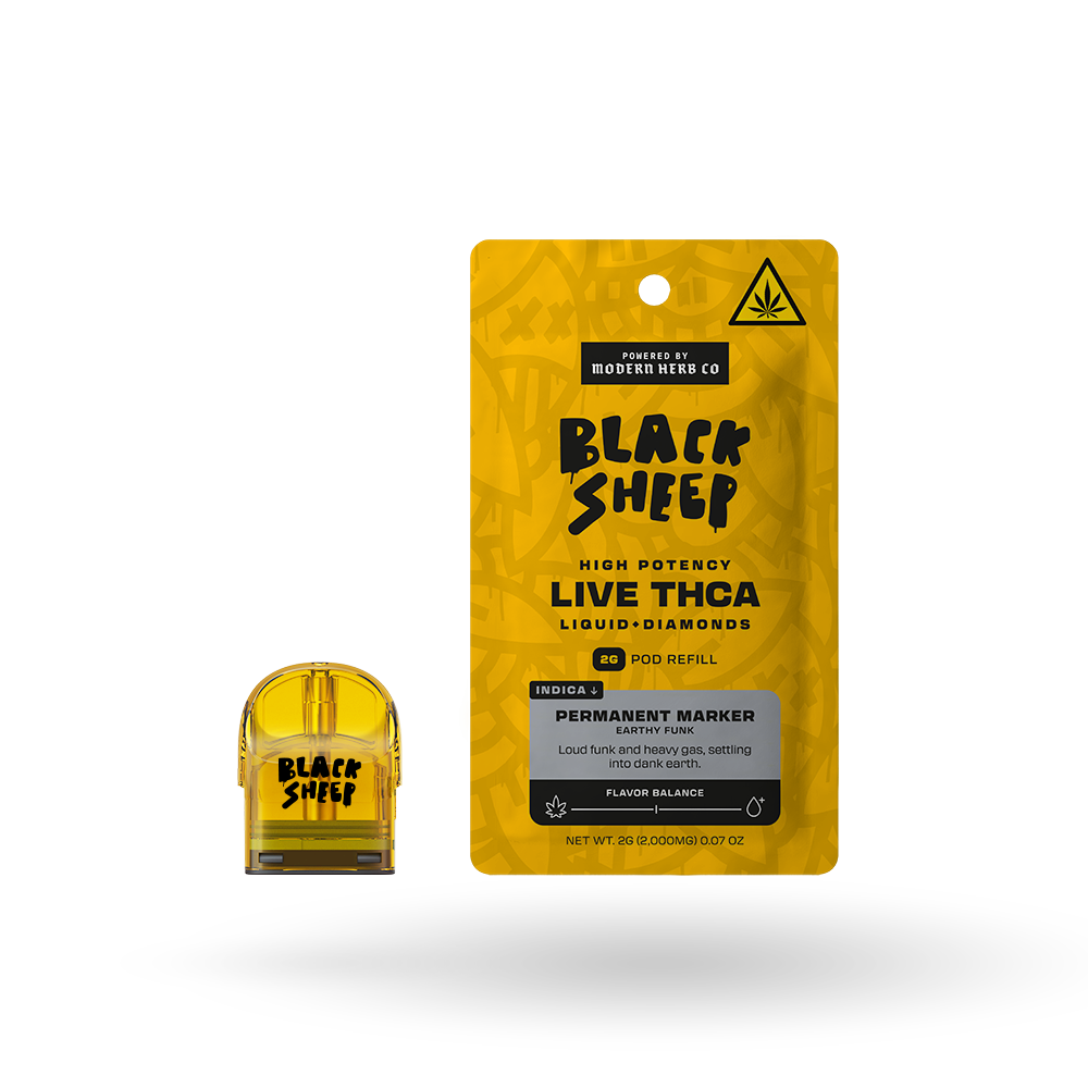 Liquid Diamonds Pod Refill: Permanent Marker (Indica) 2g