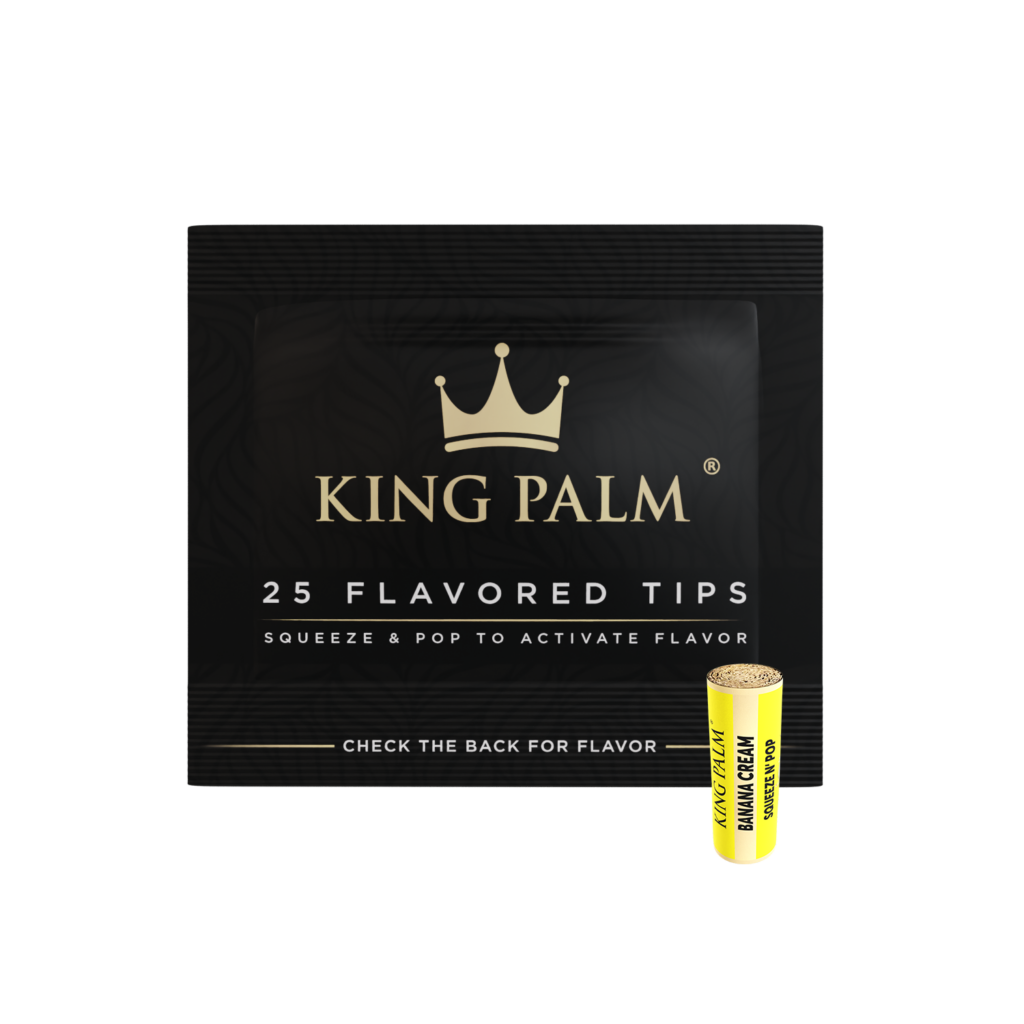 King Palm 25 Flavored Filters – Banana Cream (10mm) Best Price