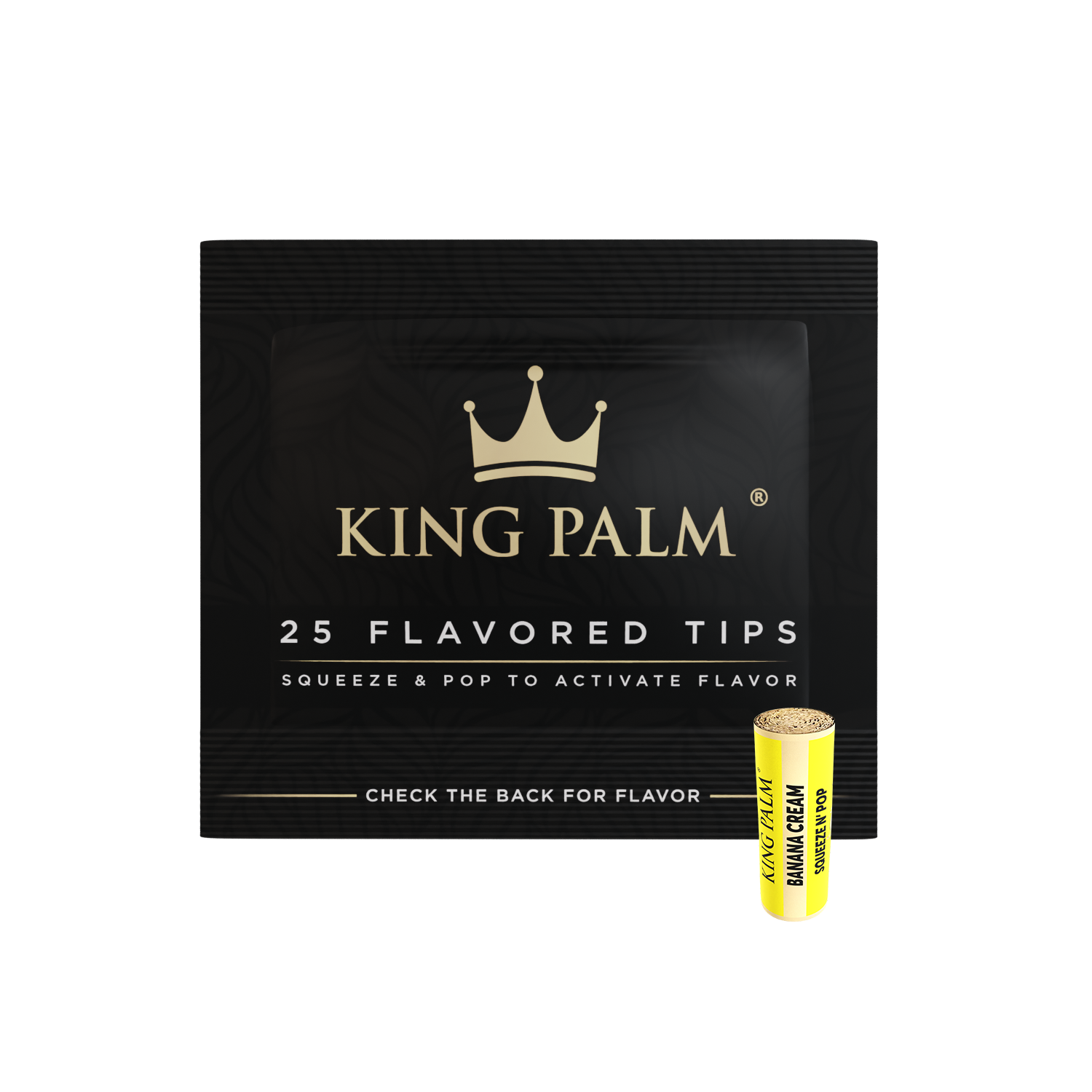 King Palm 25 Flavored Filters – Banana Cream (10mm) Best Price