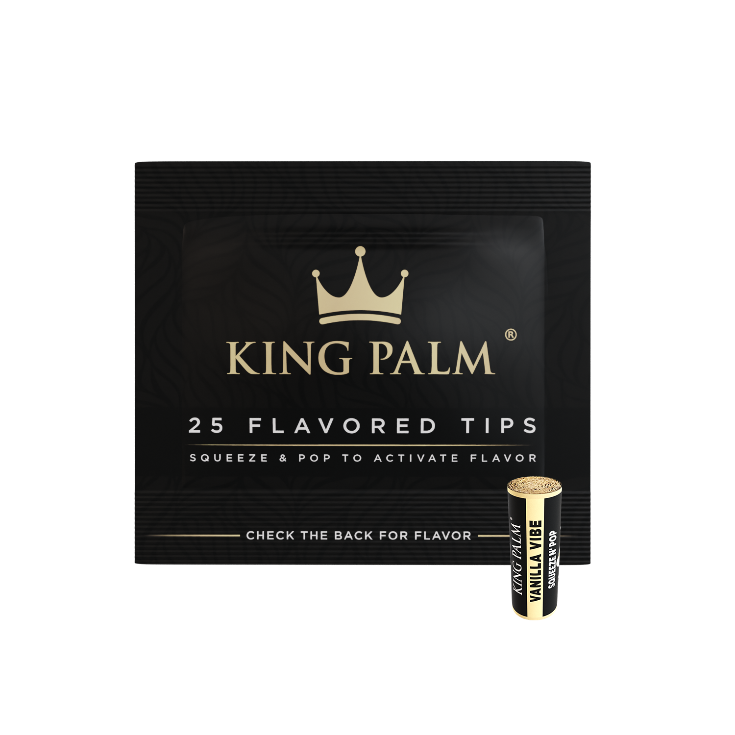 King Palm 25 Flavored Filters – Vanilla Vibe (10mm) Best Price