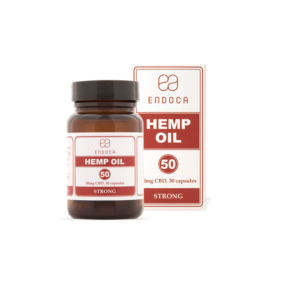 Endoca DE 50 MG CBD-KAPSELN (STARK)