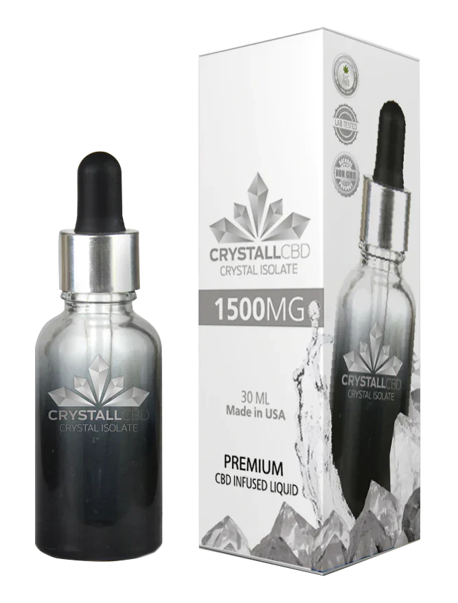 RA Royal CBD | CBD Crystall Isolate Oil Tincture 250mg - 1500mg Best Price