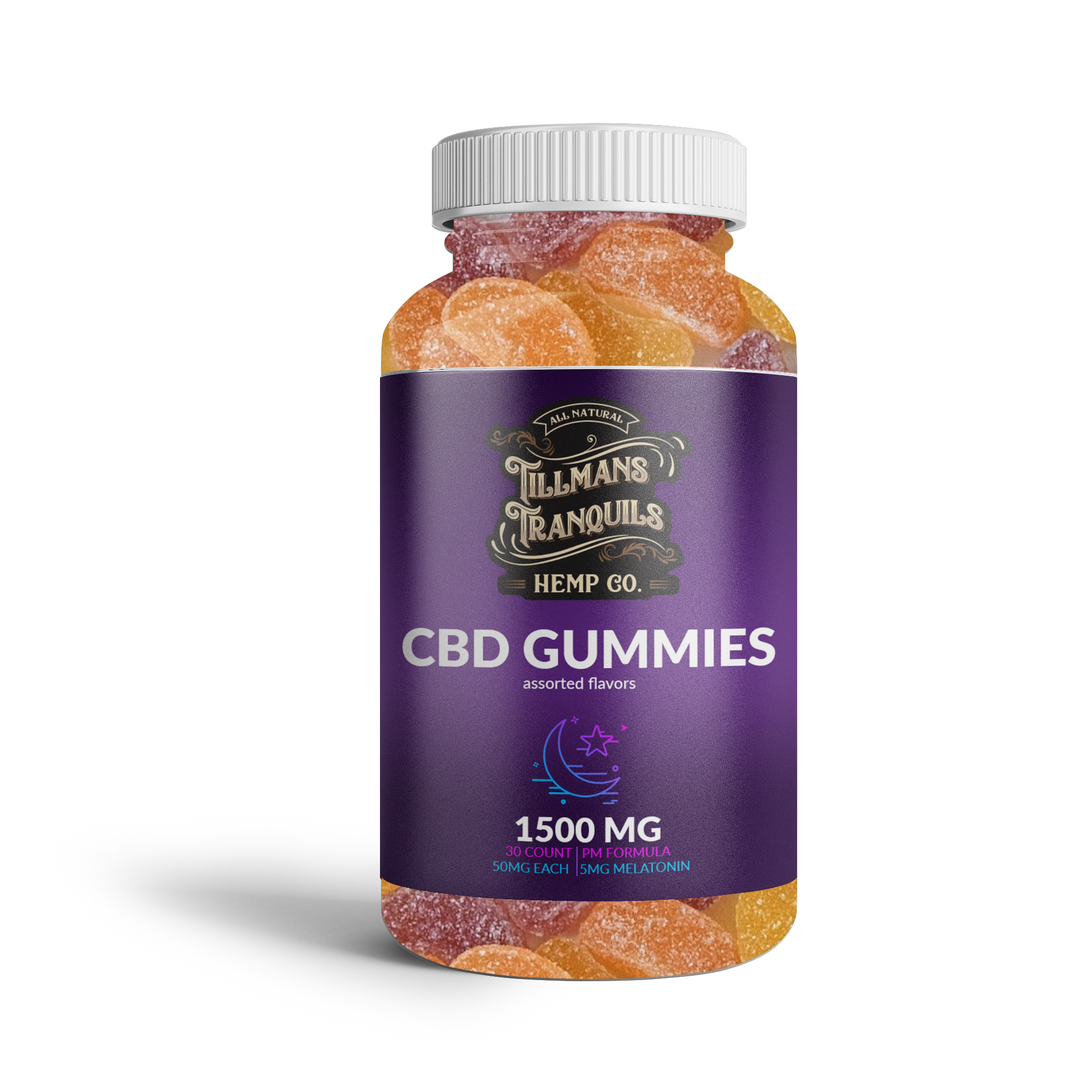 Tillmans Tranquils CBD Melatonin Gummies �1500mg �Sleep Formula Best Price