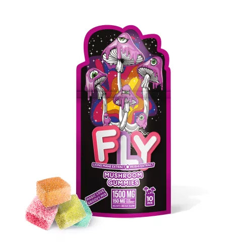 D8, D9, Mushroom Gummies - 150mg - Fly Best Price