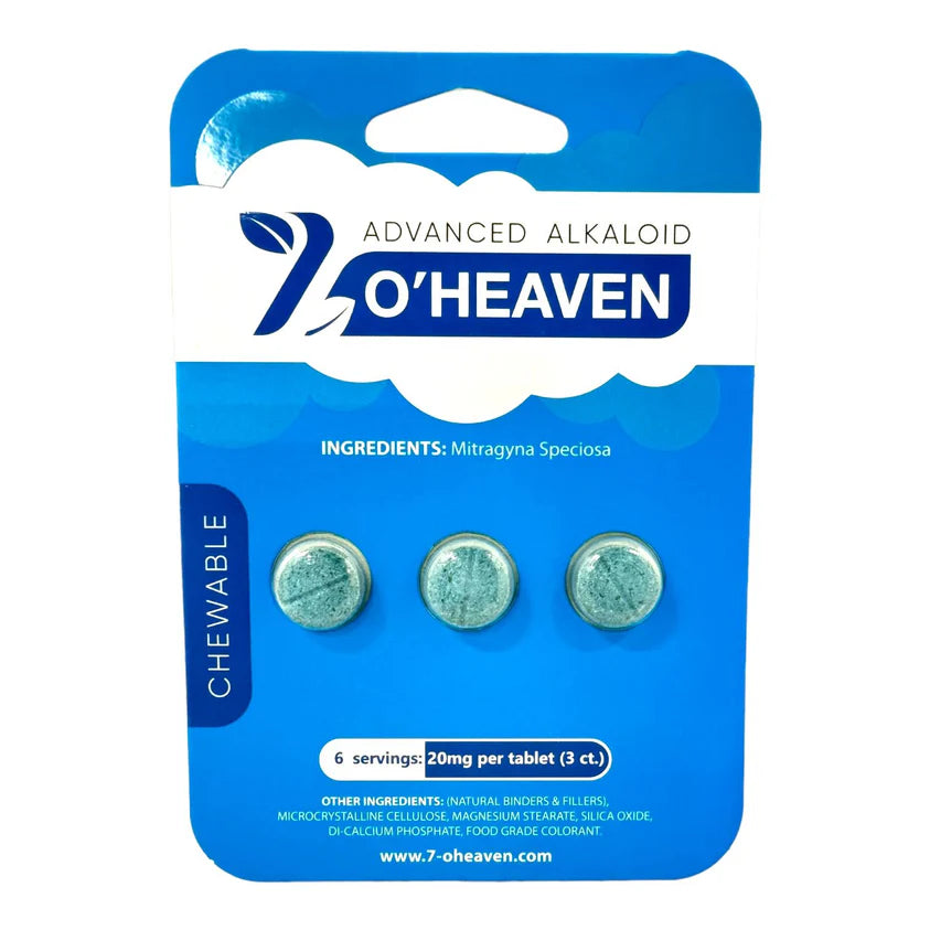 7-O’Heaven Advanced Alkaloid Kratom Tablets Best Price