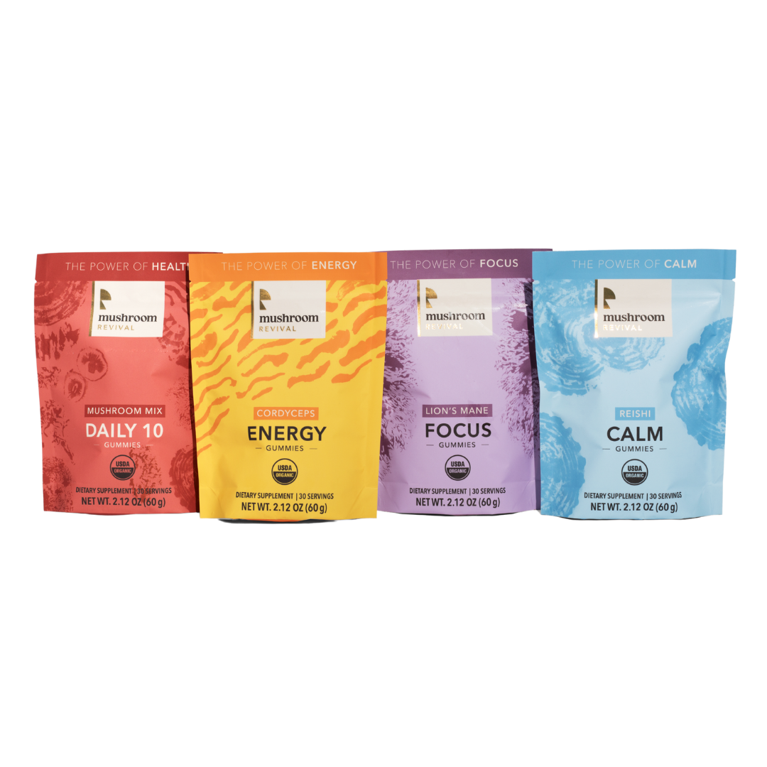 Mushroom Revival Mushroom Gummies Starter Kit