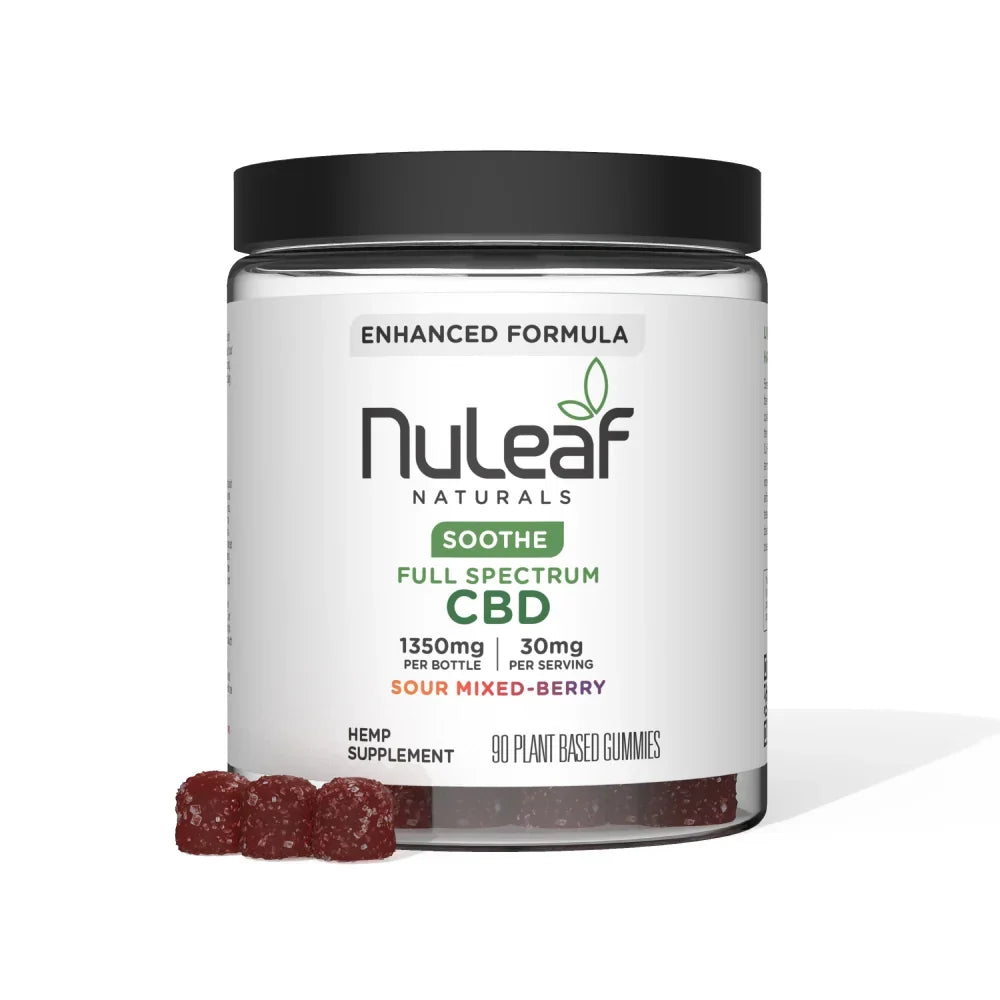 Nuleaf Naturals CBD Soothe Gummies