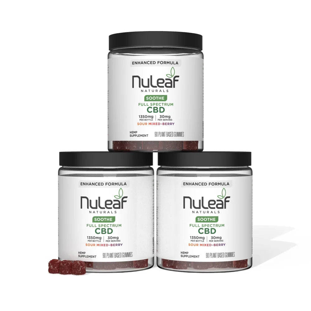 Nuleaf Naturals CBD Soothe Gummies