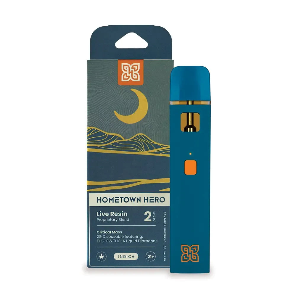 Hometown Hero Live Resin THCP + THCA Liquid Diamonds Disposable - 2g Best Price