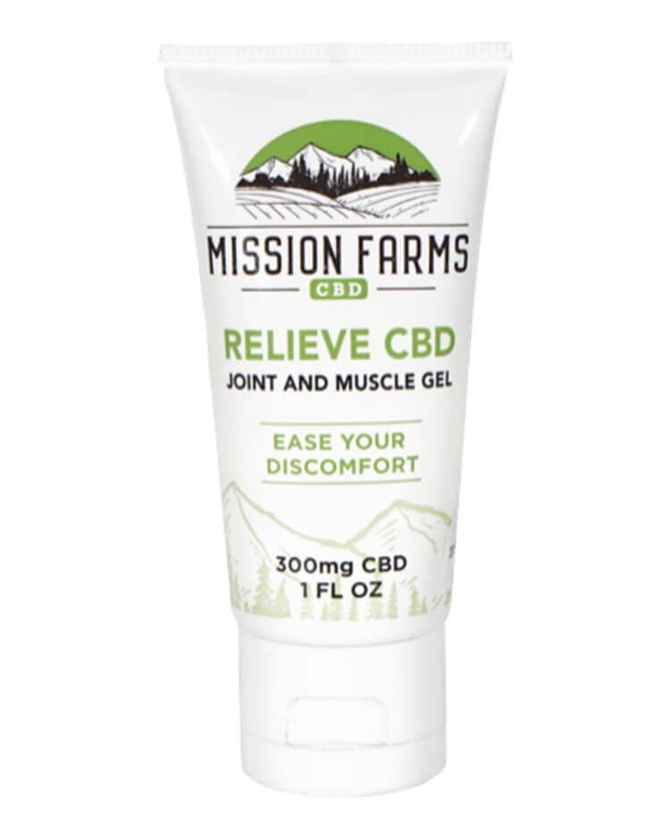Mission Farms Relieve CBD Joint and Muscle Gel