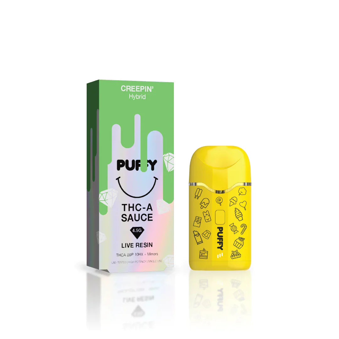 Puffy THC-A Sauce Live Resin Disposable - 4.5g Best Price