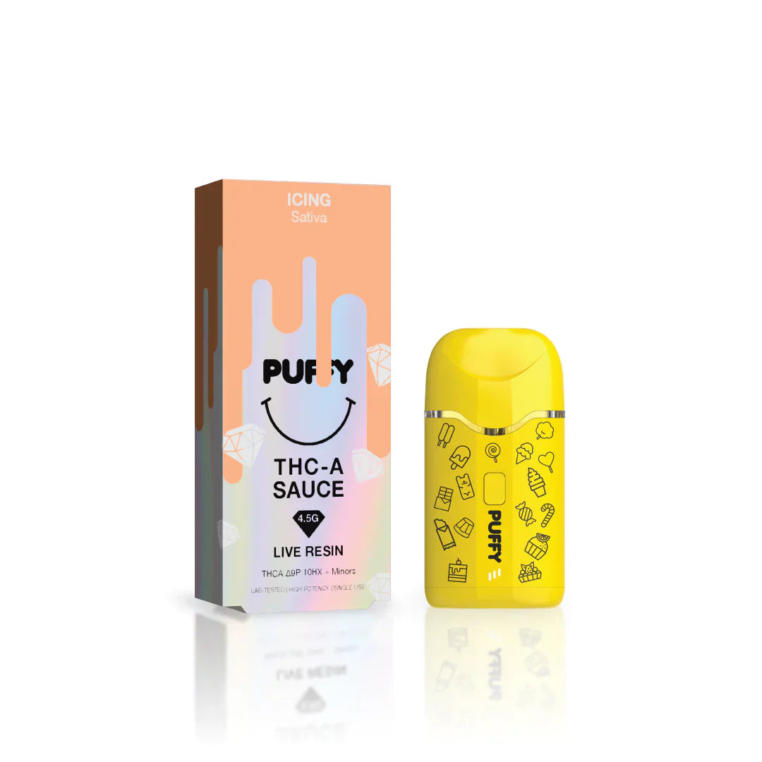 Puffy THC-A Sauce Live Resin Disposable - 4.5g Best Price