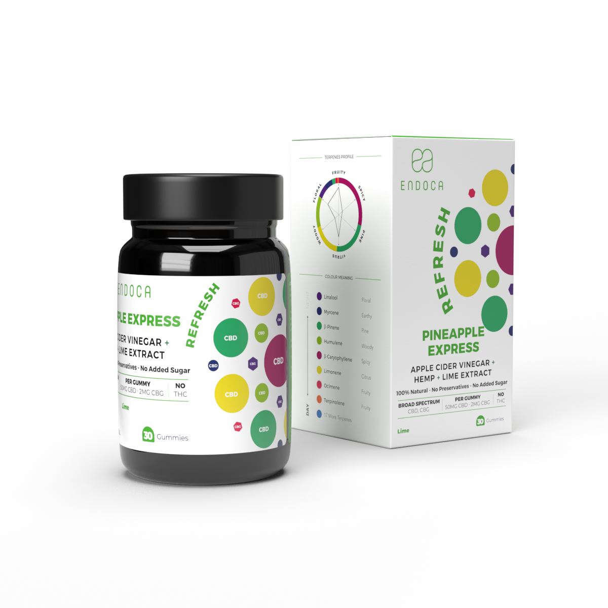 Endoca Pineapple Express Gummies