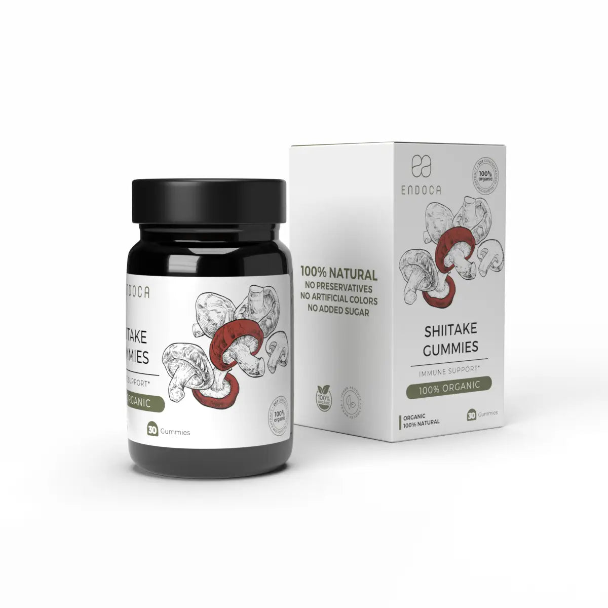 Endoca Shiitake Mushroom Gummies Best Sales Price - Gummies