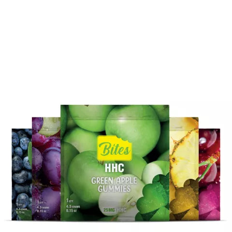 25mg HHC Gummy Pouches Bundle - Bites Best Price