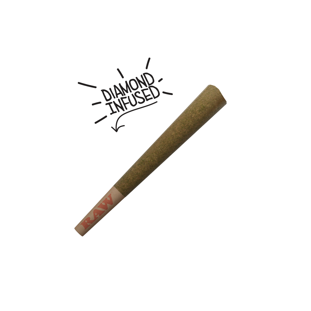 Galaxy Treats Wifi OG - Diamond Infused 2ct THCA Prerolls