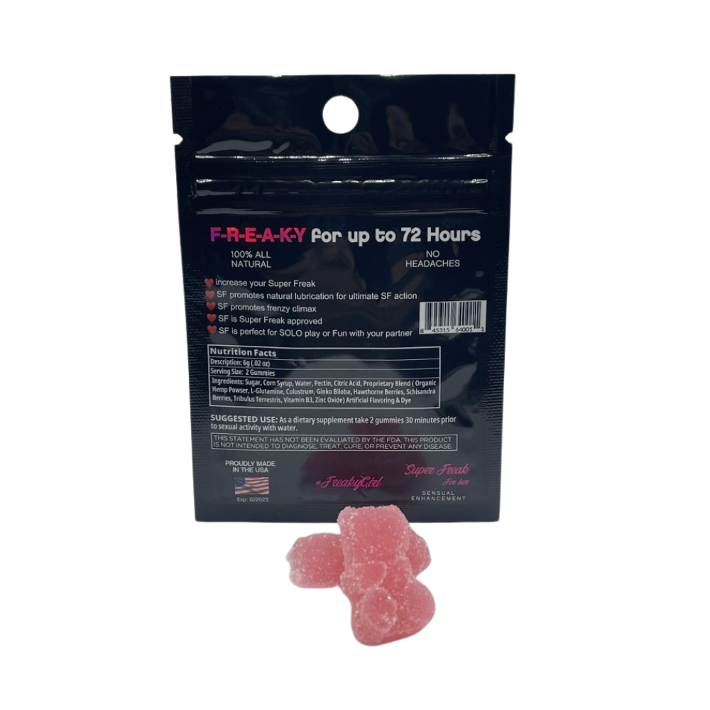 Super Freak Gummy for Her Best Price