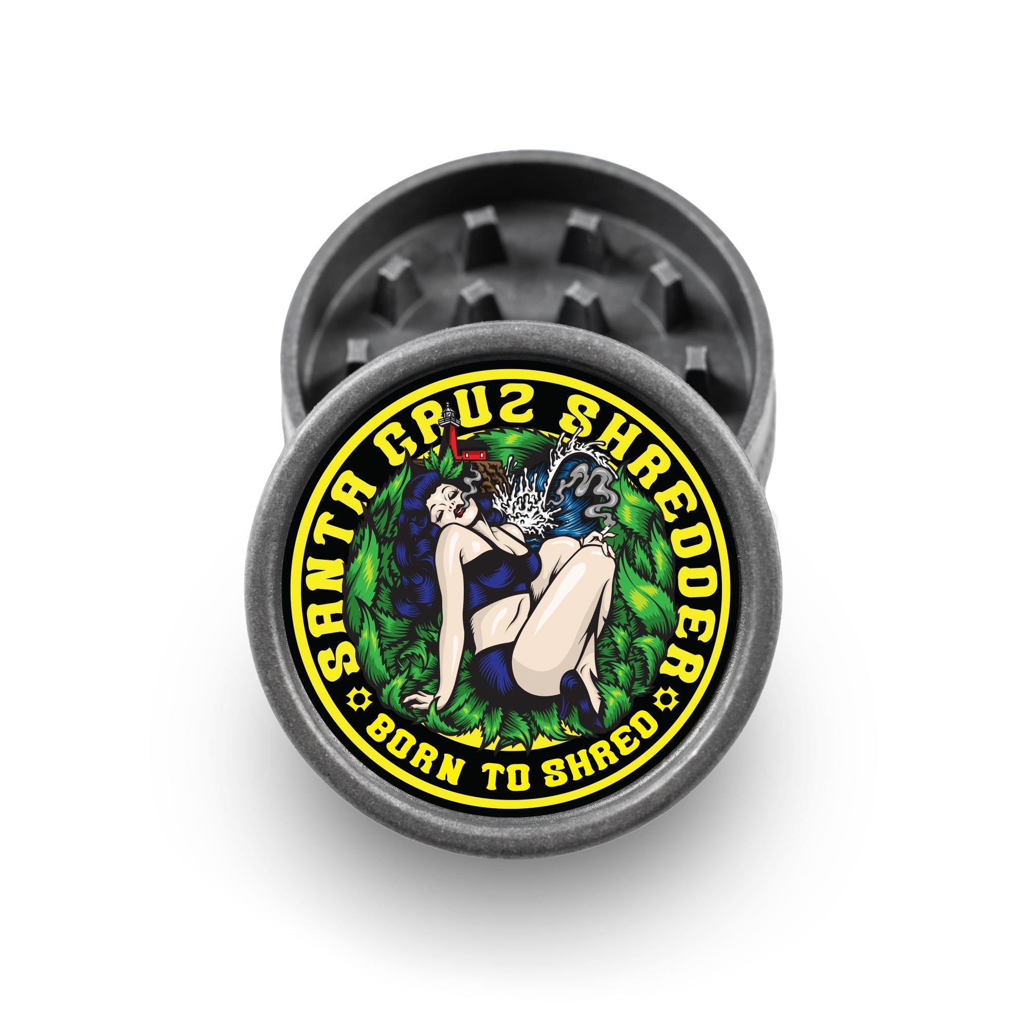 Santa Cruz Shredder Hemp 2 Piece "Born To Shred" Grinder Best Price