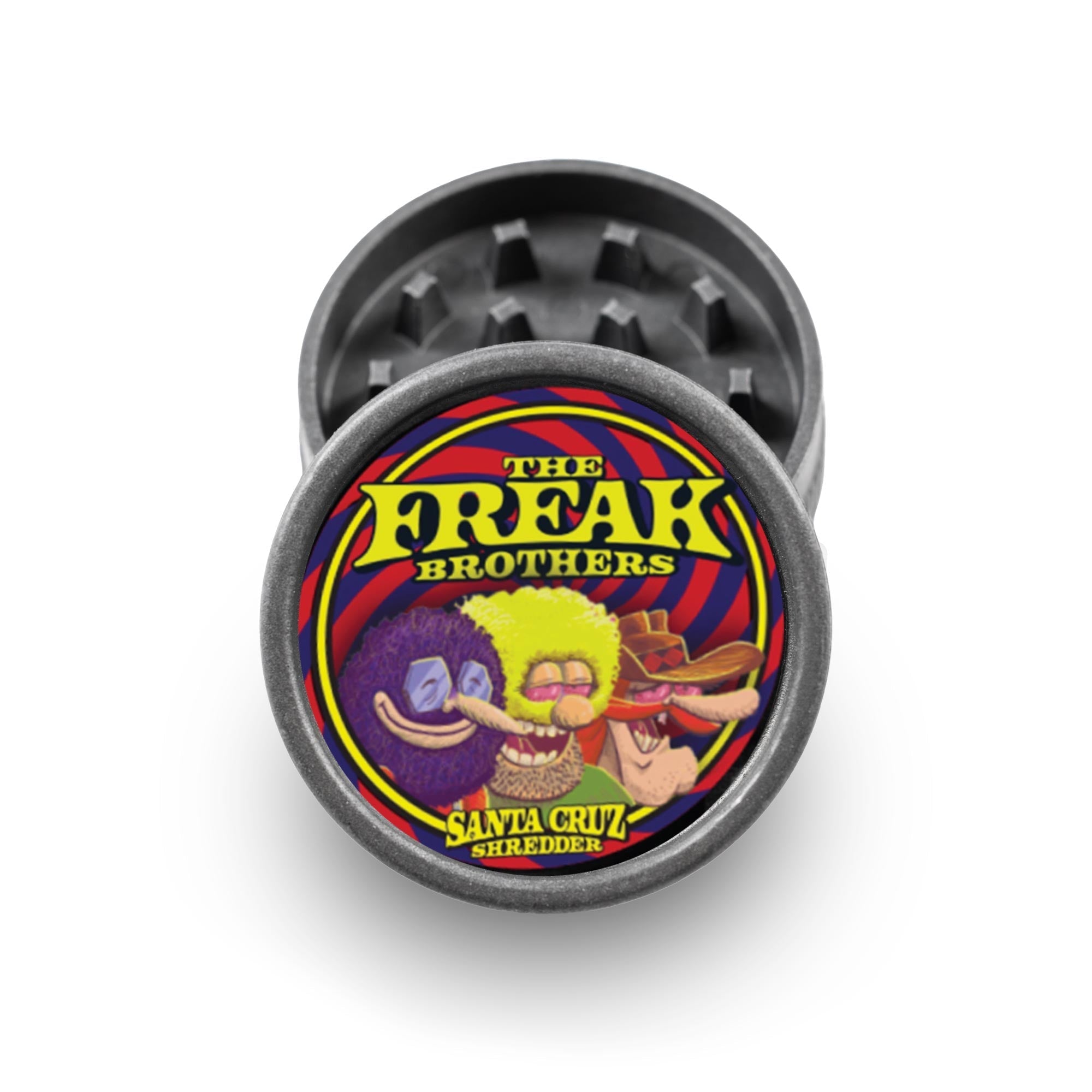 Santa Cruz Shredder Hemp 2 Piece "Freak Brothers" Grinder Best Price