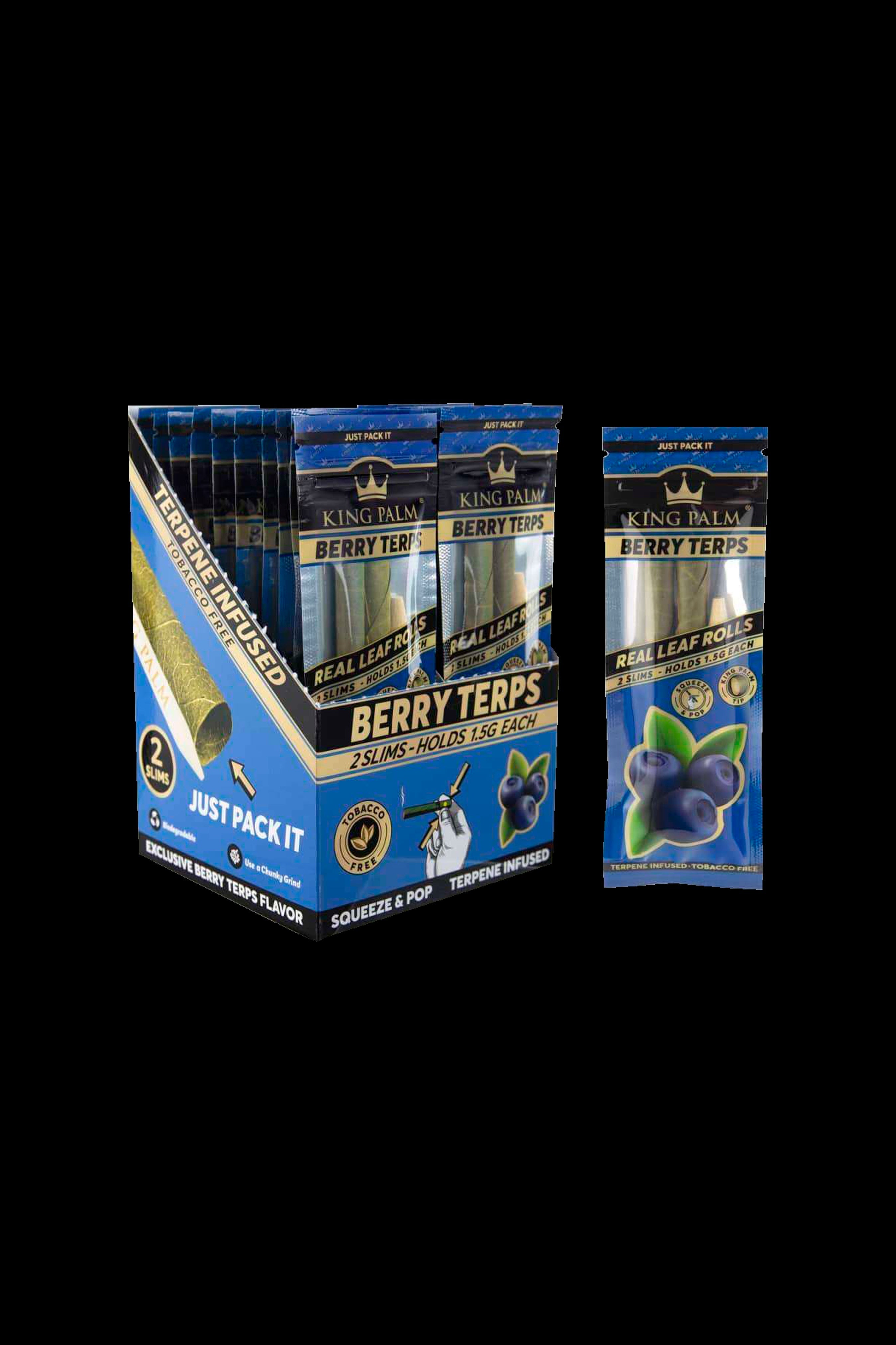 King Palm Cones - Slim - 20 Pack Best Sales Price - Pre-Rolls