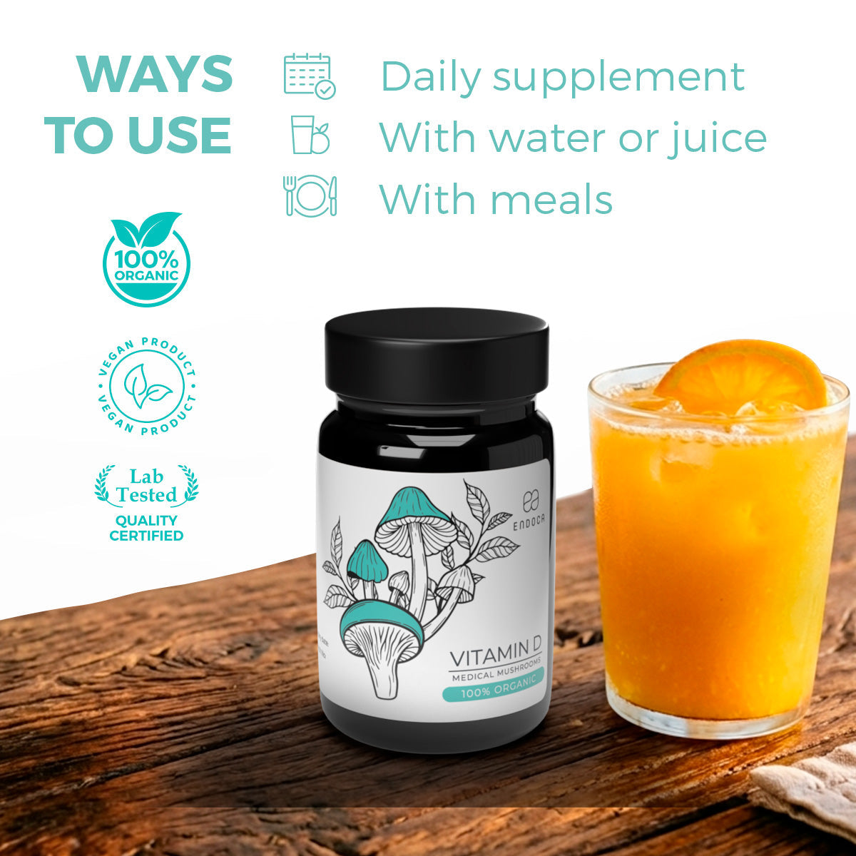 Endoca Organic Vitamin D Best Sales Price - CBD