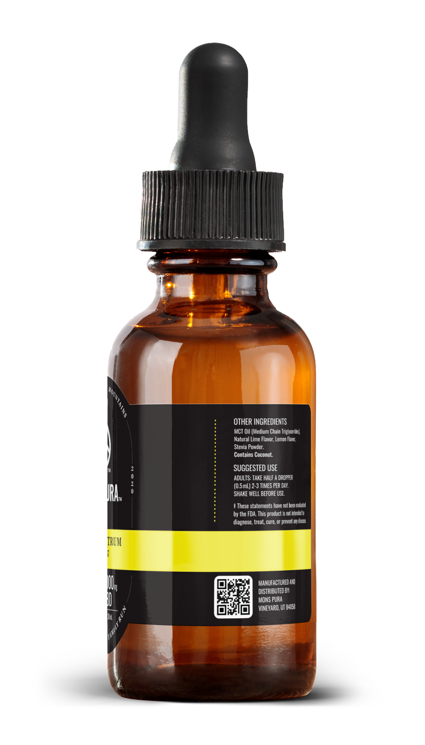Mons Pura Full Spectrum 2,000mg Tincture