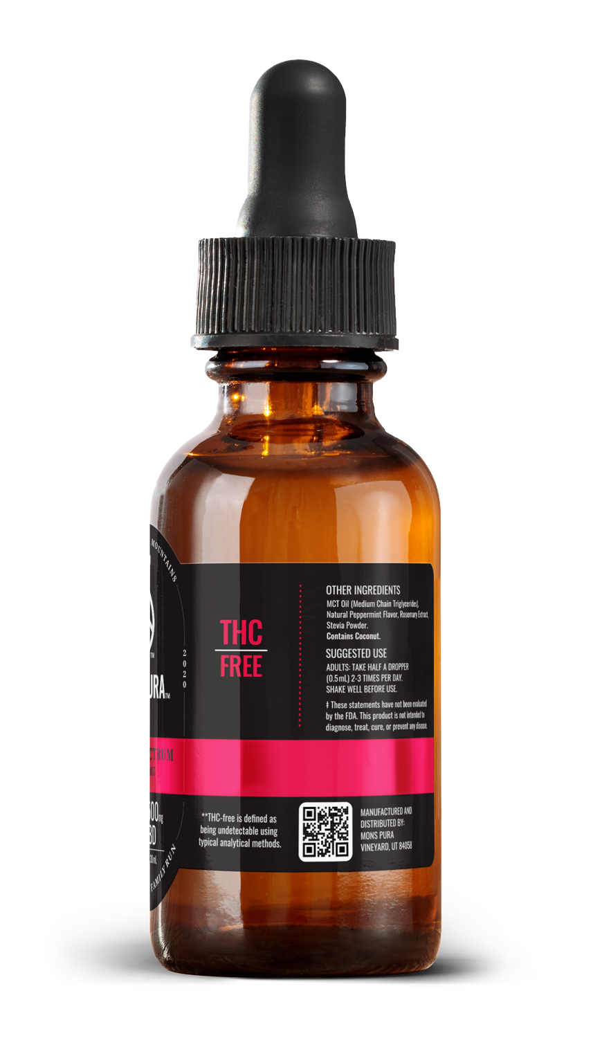 Mons Pura Broad Spectrum 1,500mg Tincture