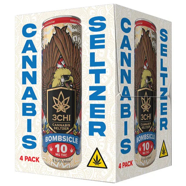 3Chi Delta 9 THC Seltzers – Bombsicle – 10mg