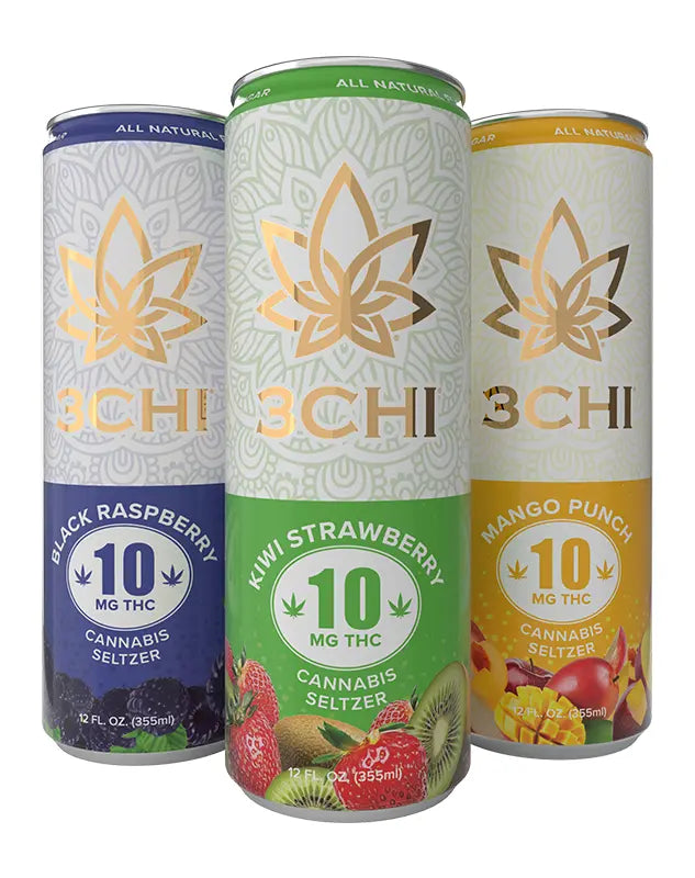 3Chi Delta 9 THC Seltzers – 10mg
