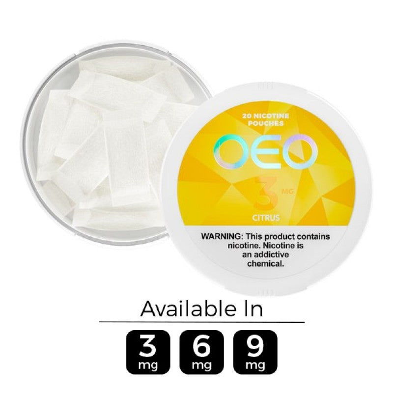 OEO Citrus Nicotine Pouches Best Price
