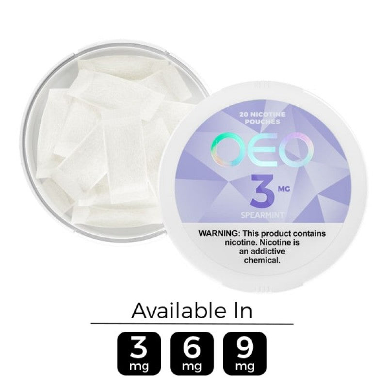 OEO Spearmint Nicotine Pouches Best Price