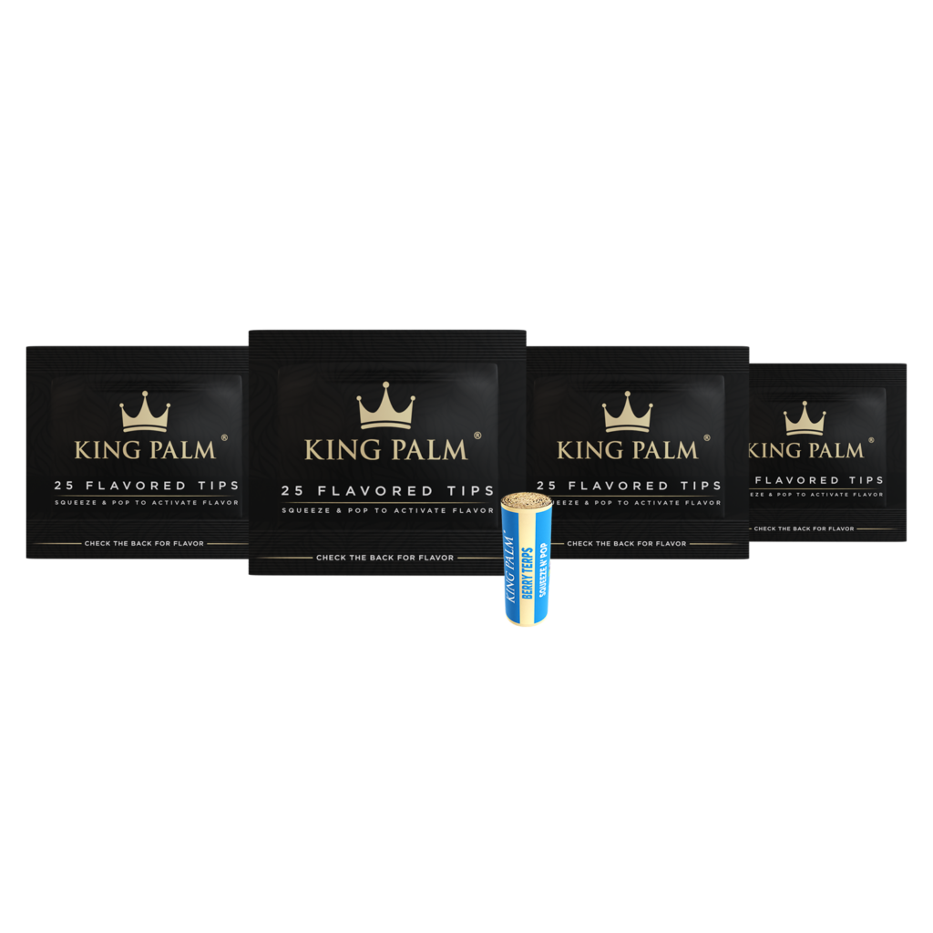 King Palm 100 Flavored Filters – Berry Terps (10mm) Best Price