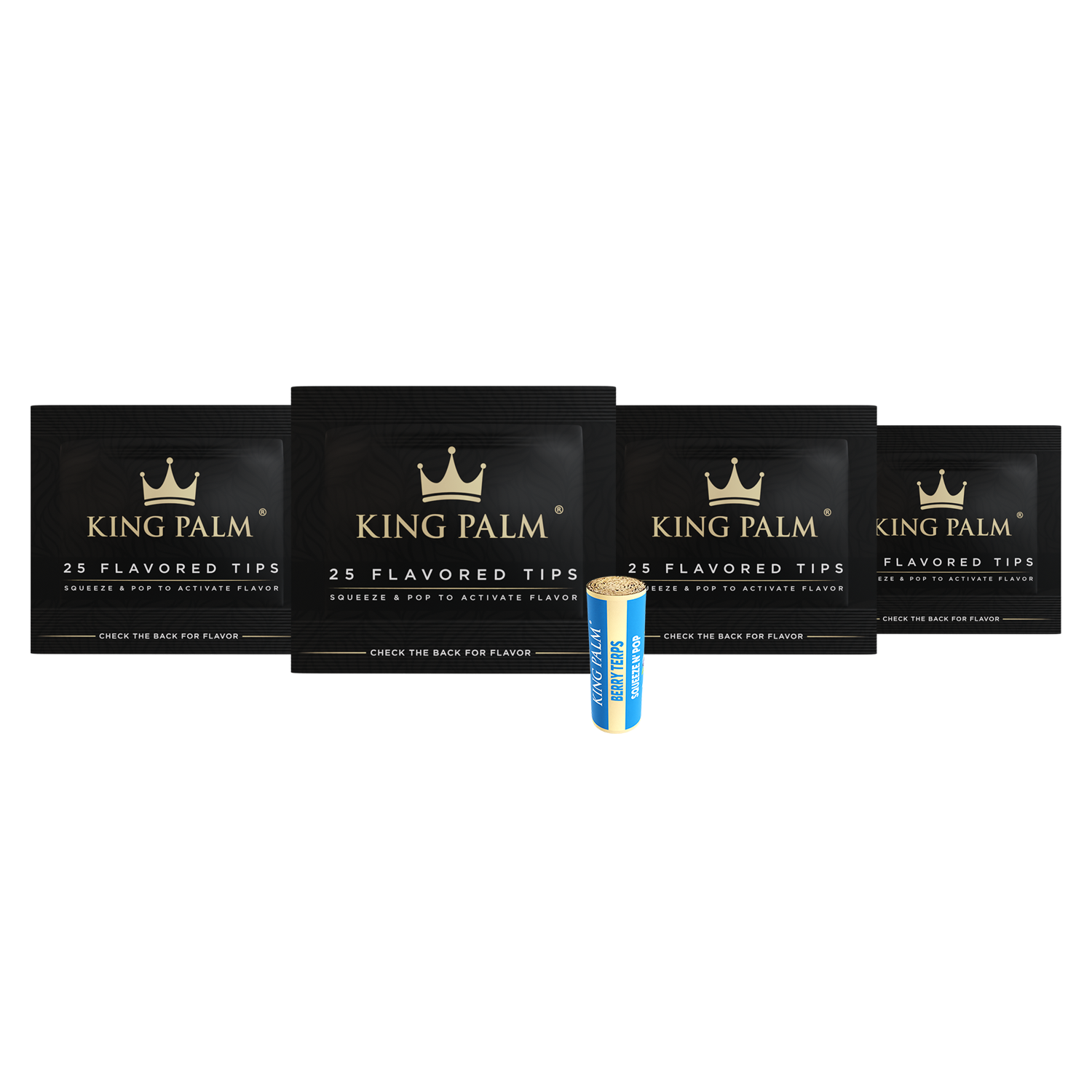 King Palm 100 Flavored Filters – Berry Terps (10mm) Best Price