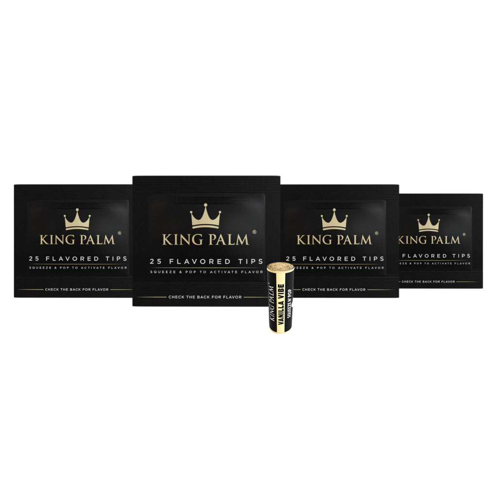 King Palm 100 Flavored Filters – Vanilla Vibe (10mm) Best Price