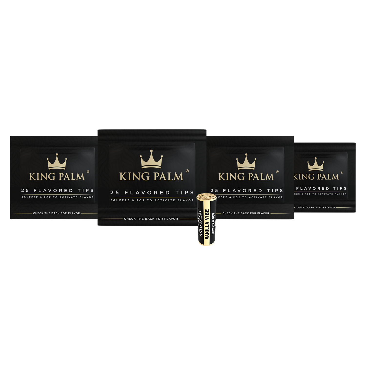 King Palm 100 Flavored Filters – Vanilla Vibe (10mm) Best Price