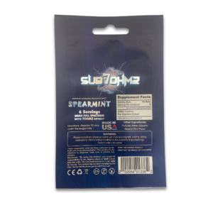 SUB7-OHMZ Spearmint Kratom Strips (20mg) Best Price
