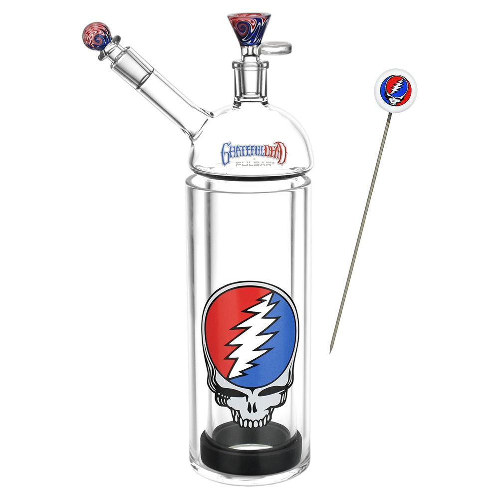 Grateful Dead x Pulsar Glass Gravity Waterpipe - 12.25" / 14mm F Bongs