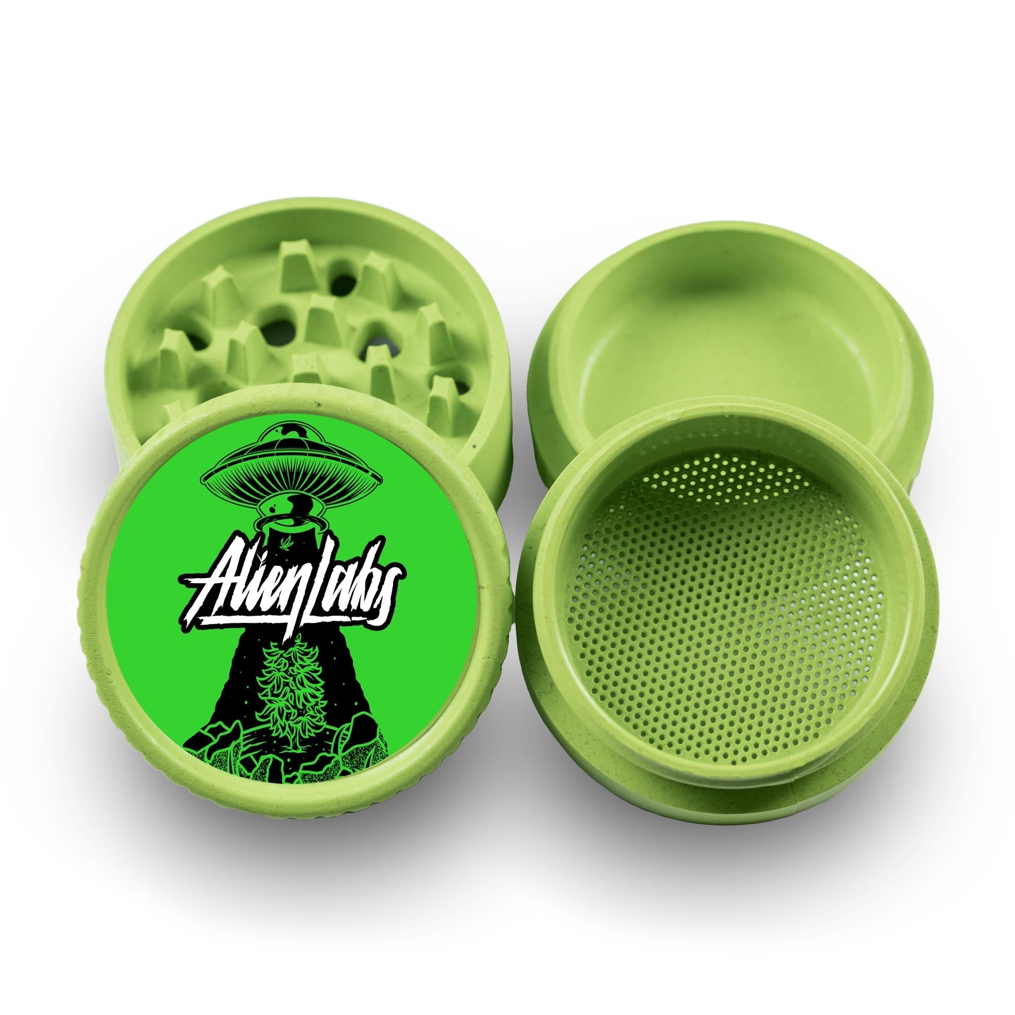 Santa Cruz Shredder Hemp 4 Piece "Alien Labs" Grinder Best Price