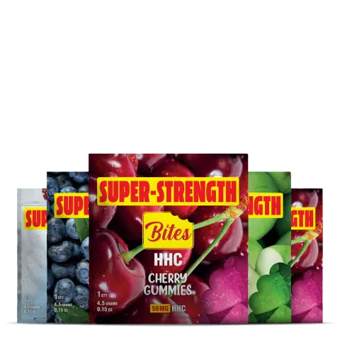 50mg HHC Gummy Pouches Bundle - Bites Best Price