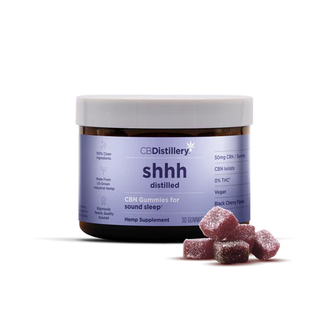 CBDistillery 50mg CBN Isolate Sound Sleep Gummies