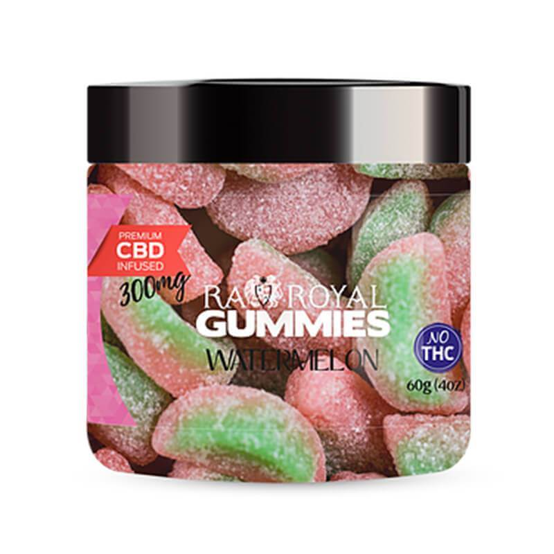 Ra Royal CBD | Watermelon CBD Gummies 300mg - 1200mg Best Price