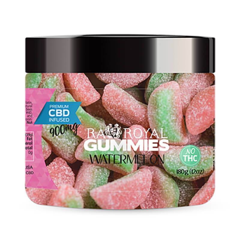 Ra Royal CBD | Watermelon CBD Gummies 300mg - 1200mg Best Price