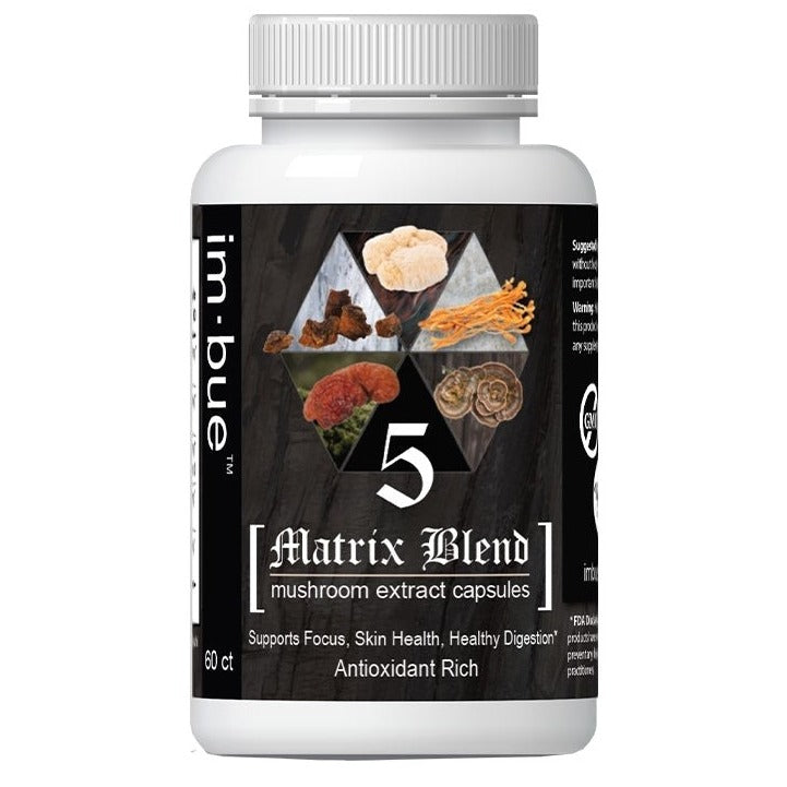 Imbue 5 Matrix Blend Functional Mushroom Capsules Best Price