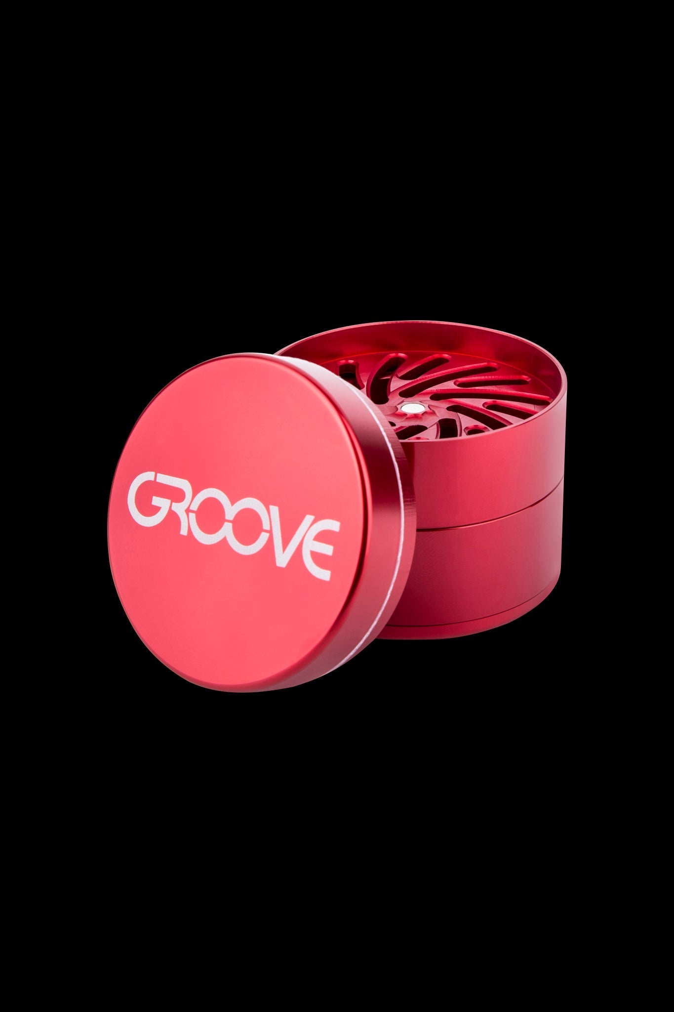 Aerospaced Groove 4-Piece Aluminum Grinders