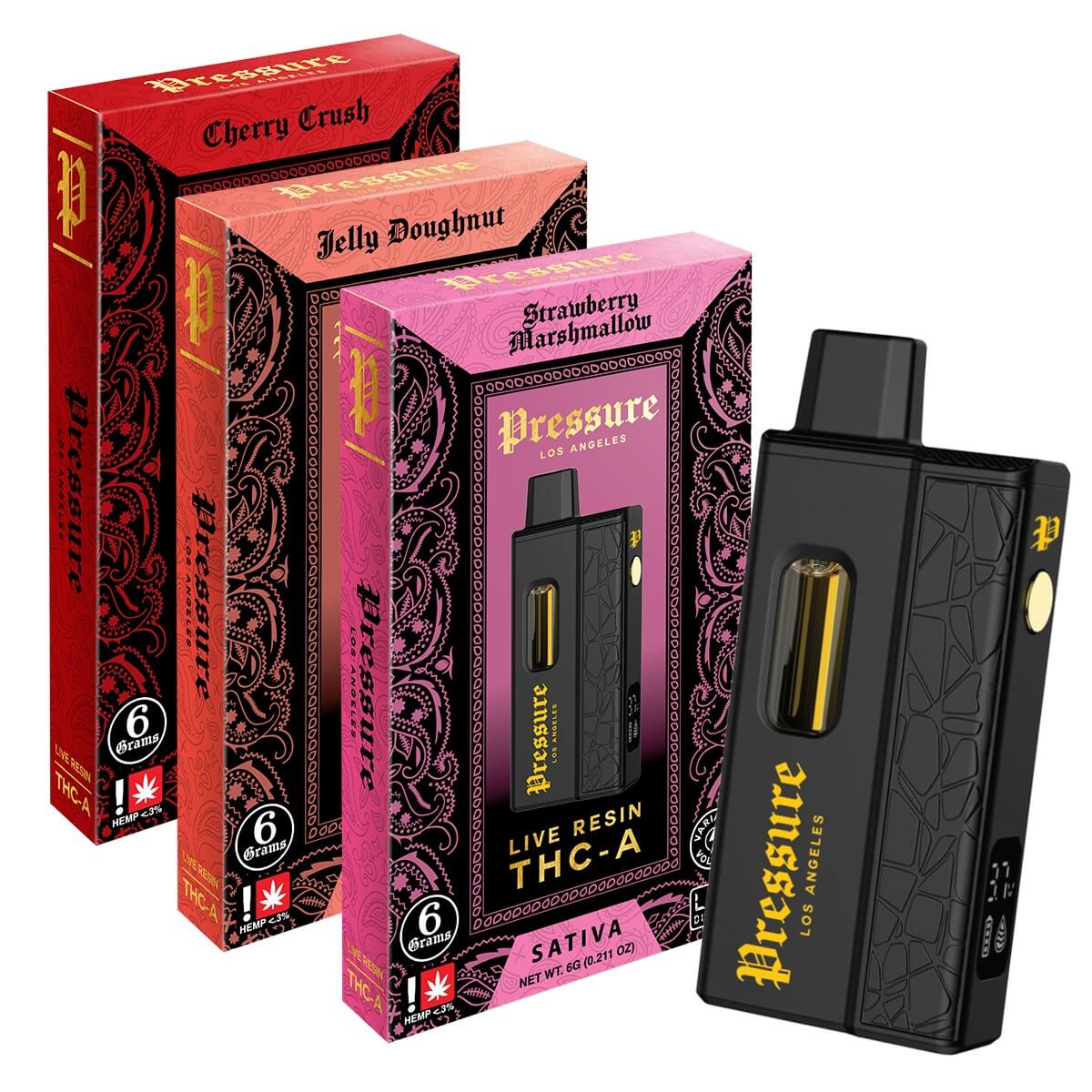 Binoid On Sale: 6 Gram THCA Disposable Vape – Pressure