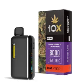 6000mg D8 Vape Pen - AK47 - Hybrid - 6ml - 10X Best Price