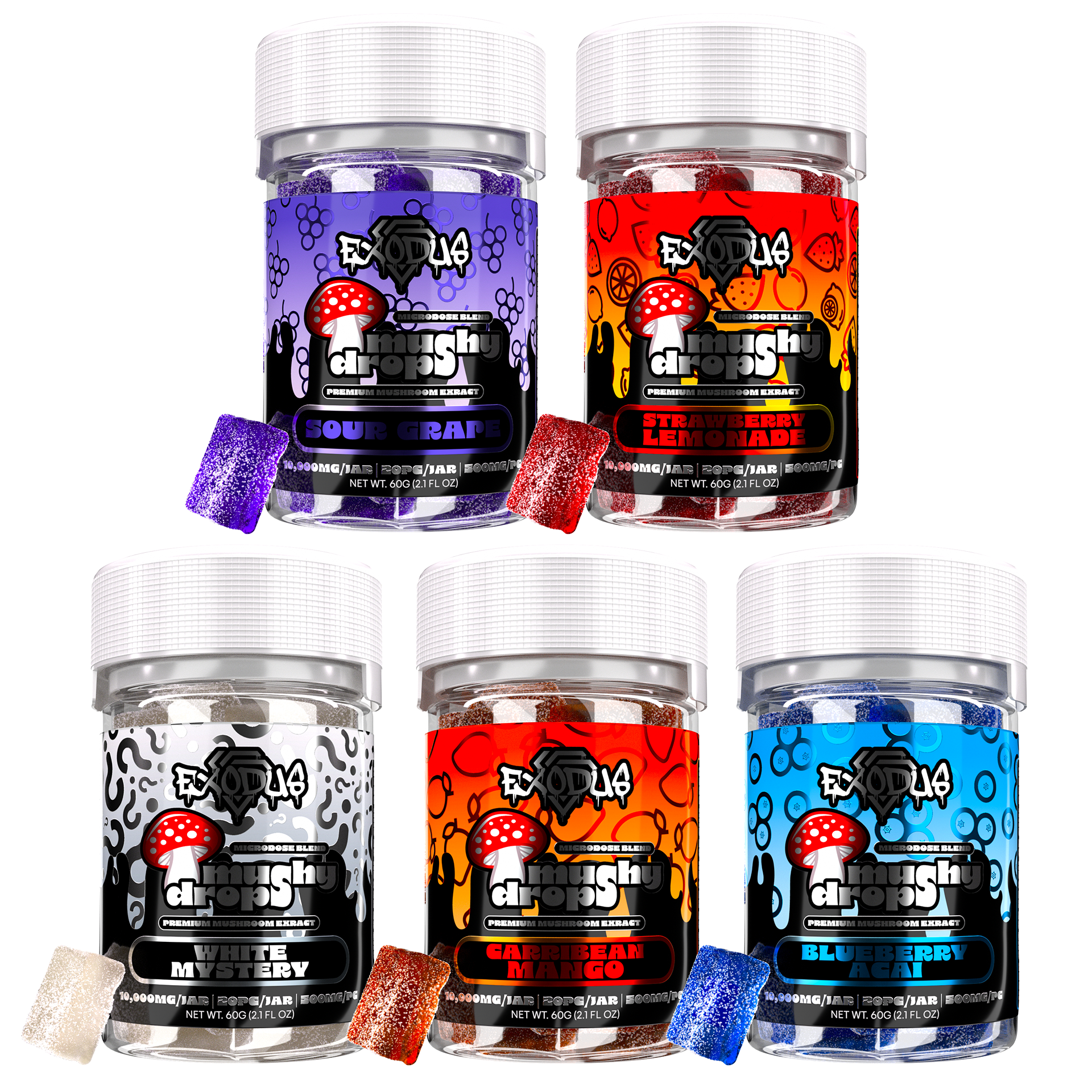 Exodus Mushy Drops Bundle